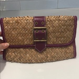 Gap Woven Clutch